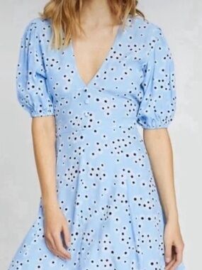 NWT Faithfull the Brand Ilia dress in Riviera Essa Floral Daisy Size 2
